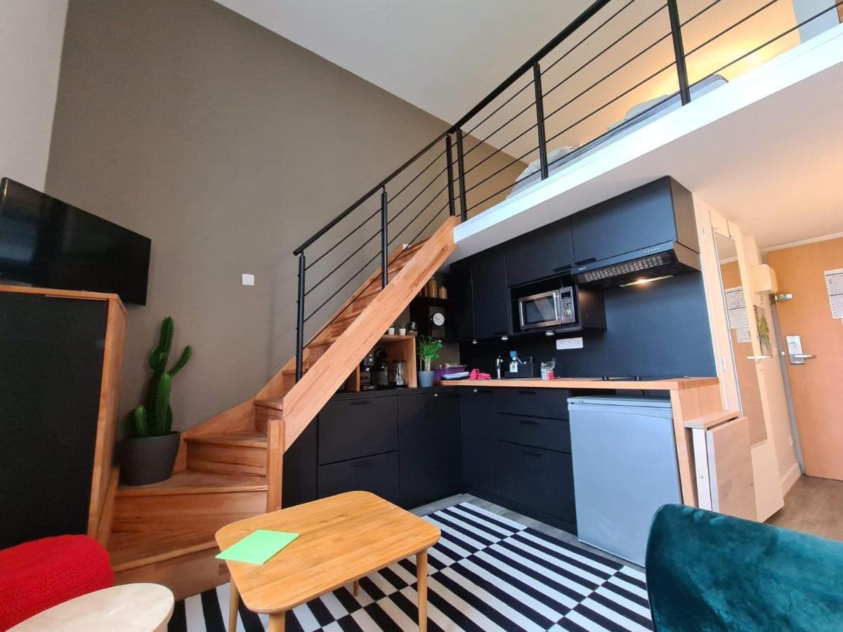 Studio Duplex Dans Residence De Standing Avec Piscine, Vue Sur Mer Le Croisic Exterior photo